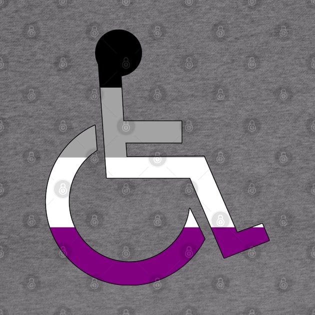 Disabled Asexual Pride by NatLeBrunDesigns